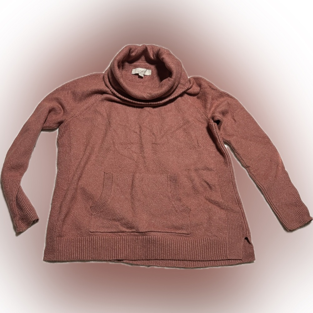 LOFT Pink Knit Sweater